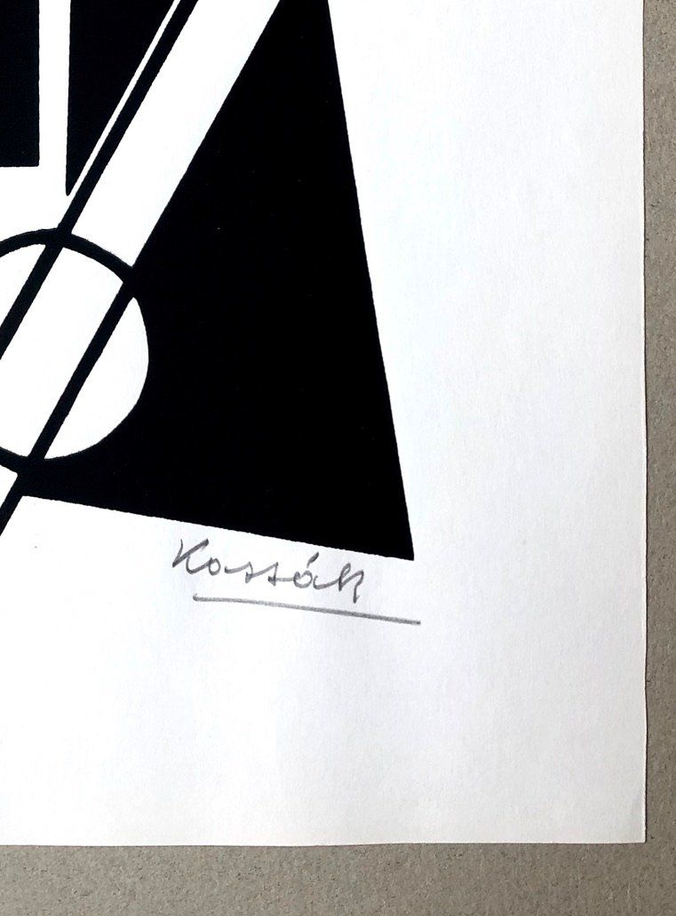 Grafiken & Lithographien: Lajos Kassák: Construction – Gebraucht aus Basel von Kunstkontor 2