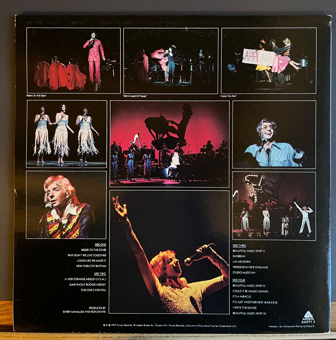 Dischi in vinile: Barry Manilow - Live – Usato da Muttenz venduto da Golden_Times 1