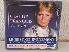 3CD Box Claude François For ever / 🆕Nouveau
