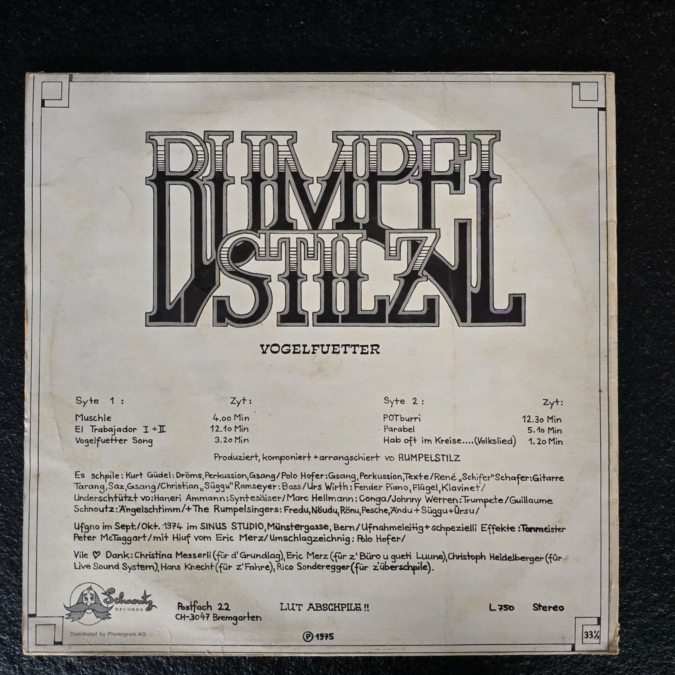 Dischi in vinile: kleine schweizer Rock Sammlung - Vinyl – Usato da Worblaufen venduto da Maeder14B 1