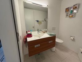 Design-Badmöbel Waschtisch 98 cm inkl. 1x AXOR Starck Armatu