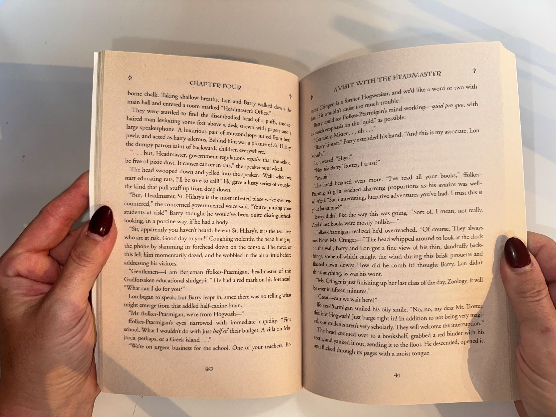 Bücher: NOVEL: Michael Gerber, Barry Trotter and the anautorized .. – Gebraucht aus Grosswangen von English_books 3