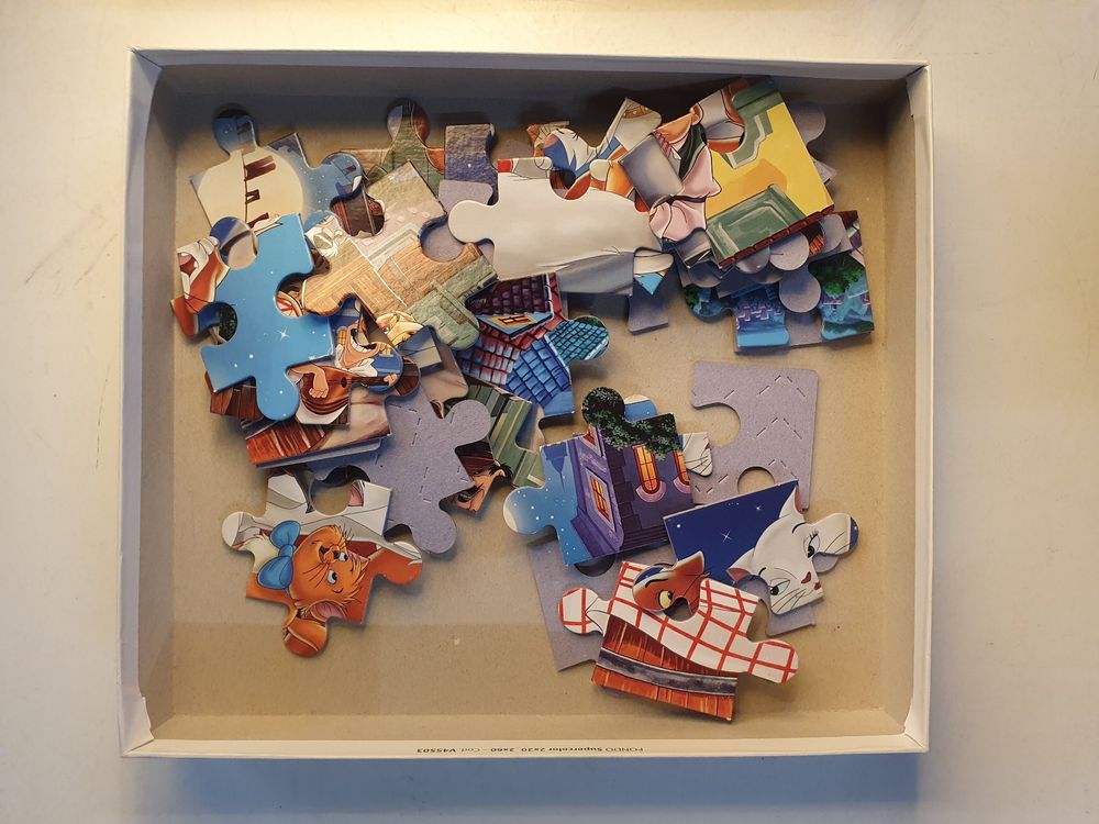 Disney Animals Supercolor Puzzle 2 x 20 Teilig (Gebraucht) in Zürich ...