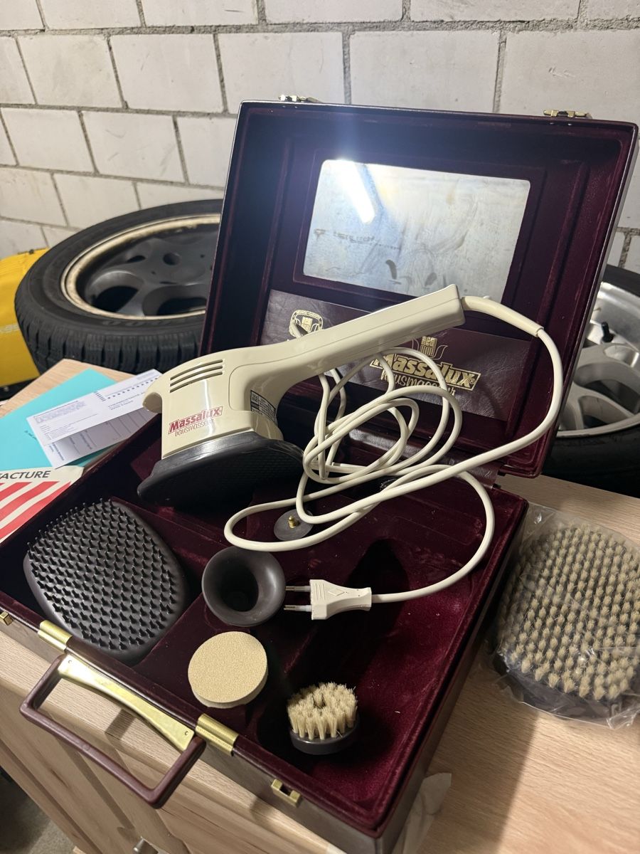 Dispositivi per massaggi: Vintage Massalix Hausmassagegerat – Usato da Steinmaur venduto da Bal-Rajmi1 4