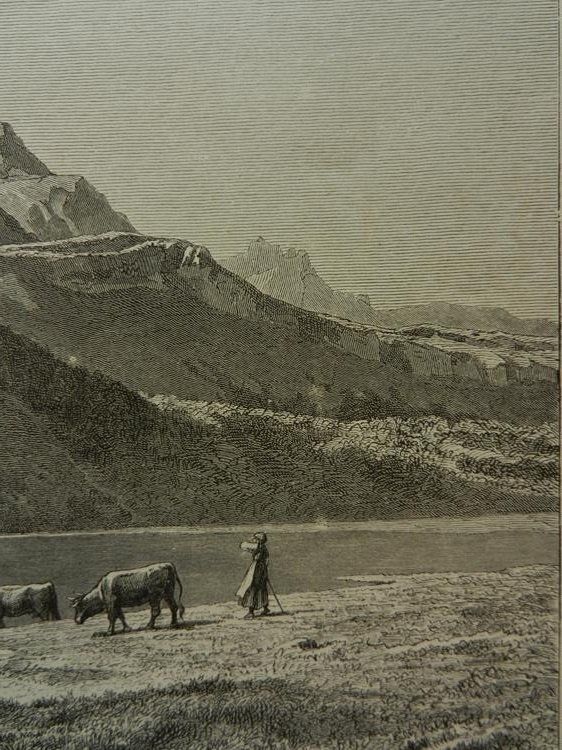Gravures: Piz Corvatsch Silvaplana – D'occasion à Risch par Rischli15 6