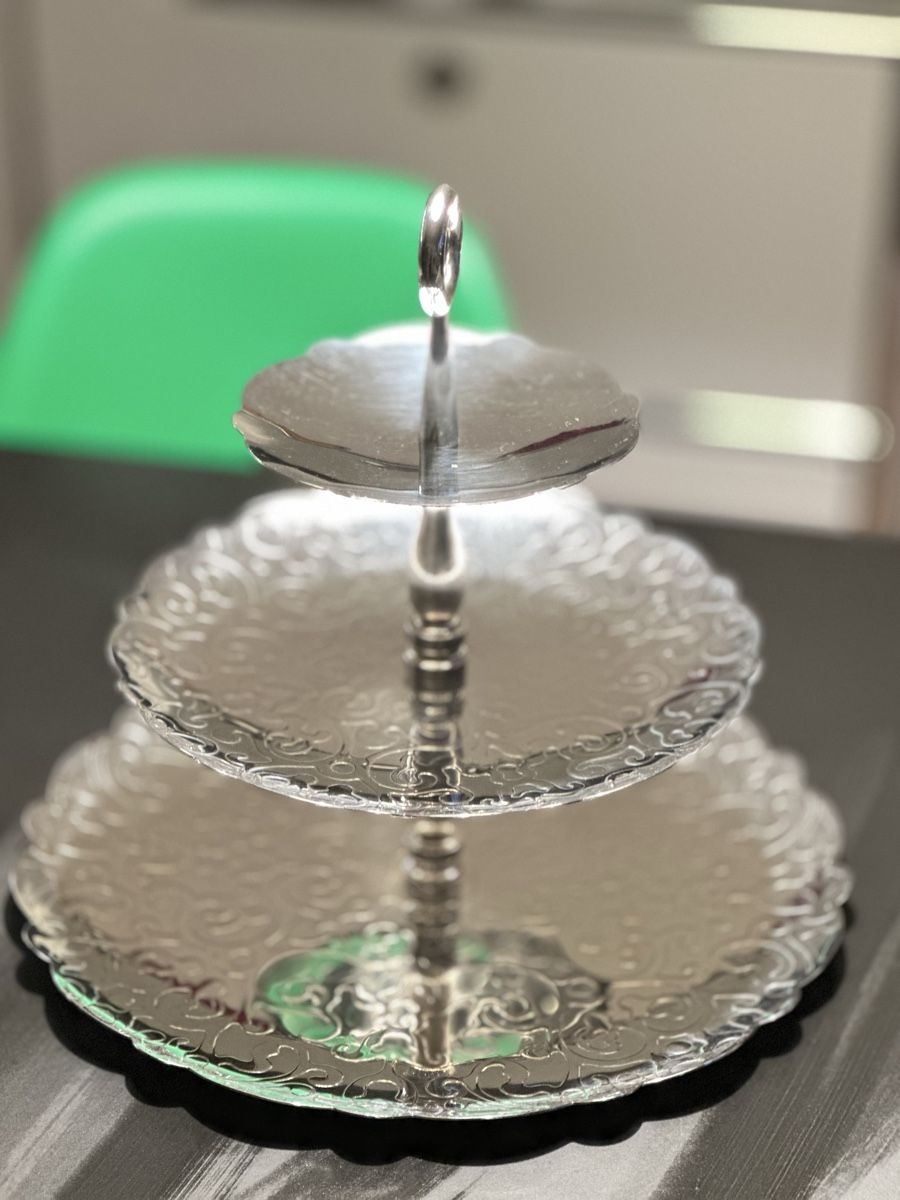 Alessi Teller: ALESSI Etagere, 3 Etagen – Neu (gemäss Beschreibung) aus Meggen von Fenchel92 1