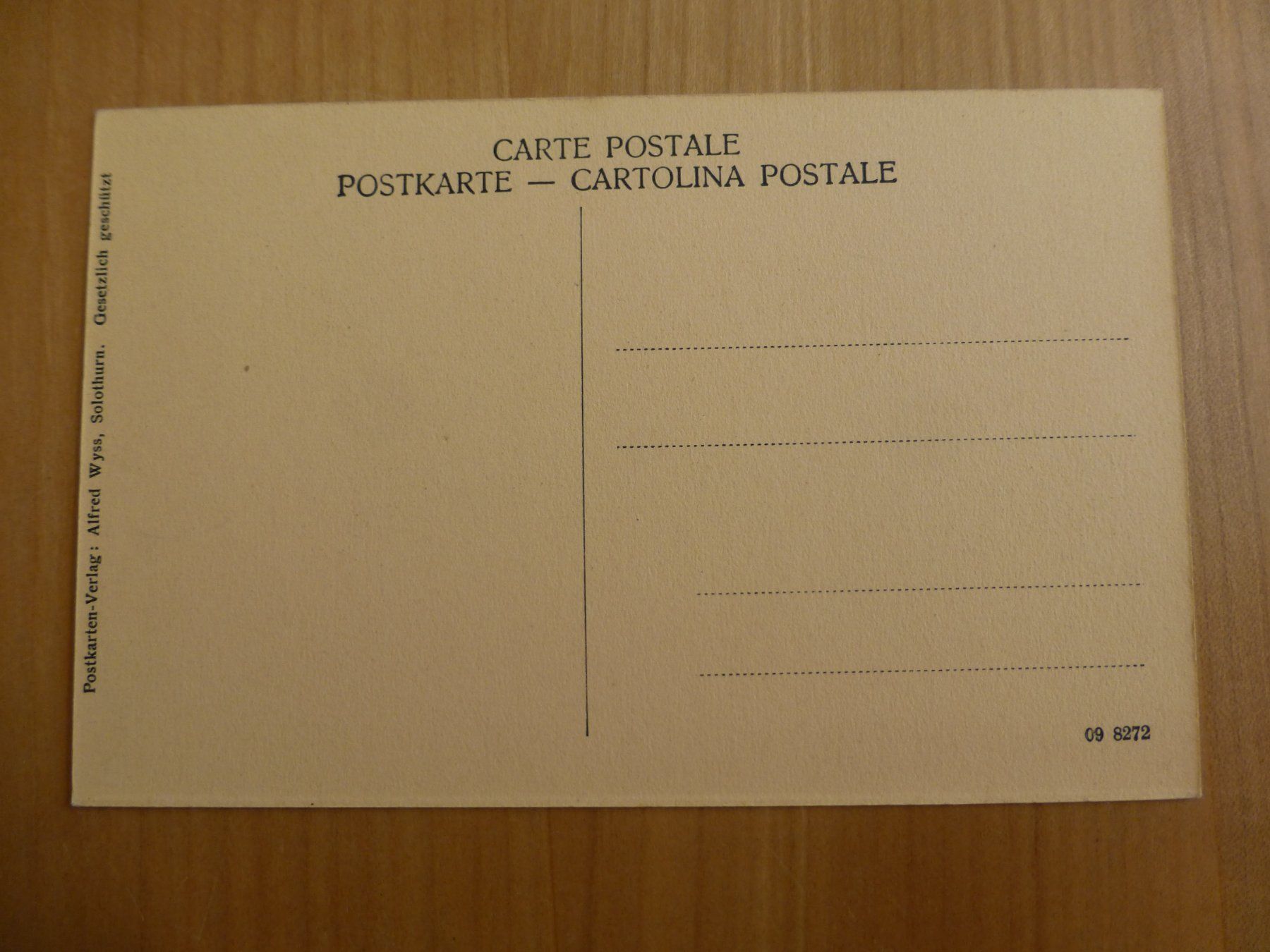 Cartoline postali: Solothurn, Ansichtskarte, umgelaufen – Usato da Bettlach venduto da 1saurer 1