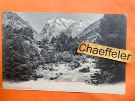1905  Lütschine mit Wetterhorn