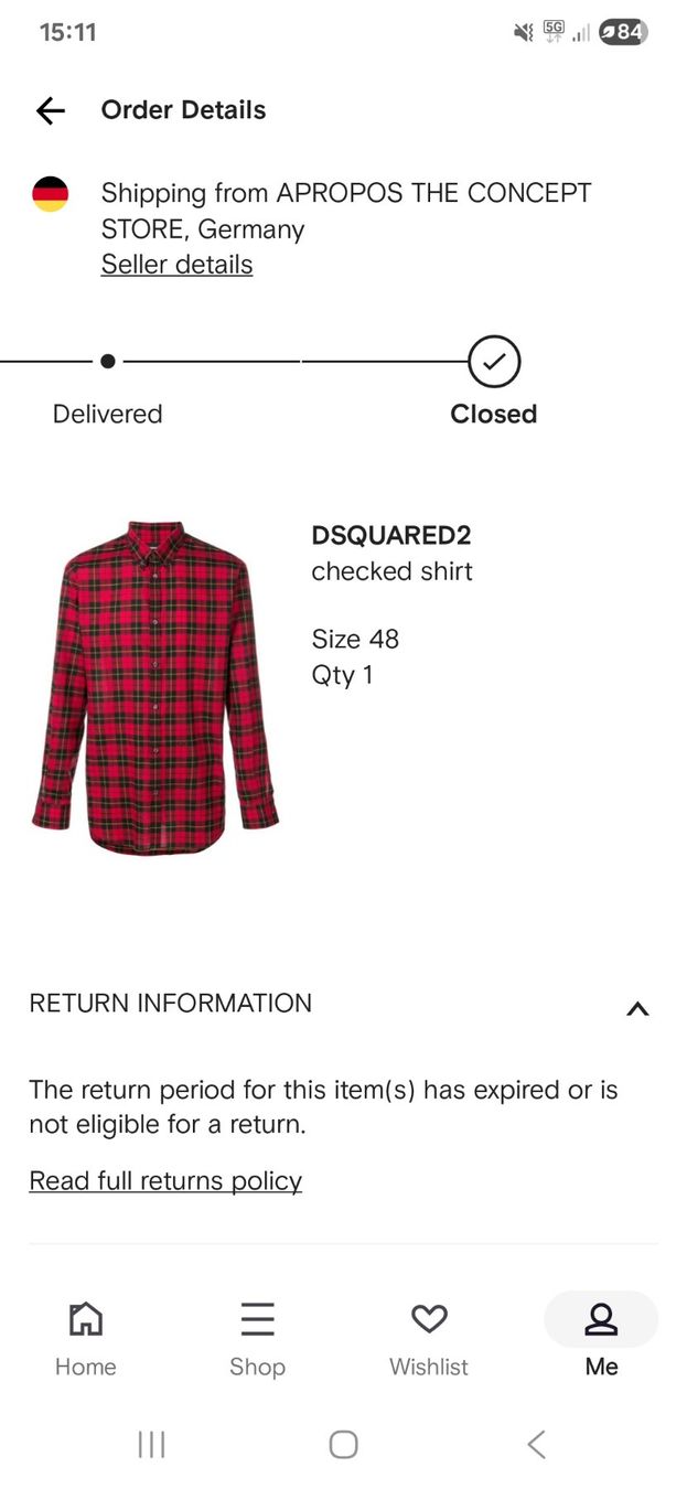 Dsquared2 Camicie: Dsquared2 Hemd Holzfäller Style Rot/Schwarz Gr. 48 – Nuovo (secondo la descrizione) da Grenchen venduto da Lucifero17 2