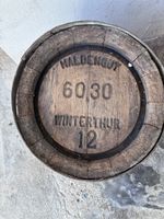 Antikes  holzfass haldengut 1958