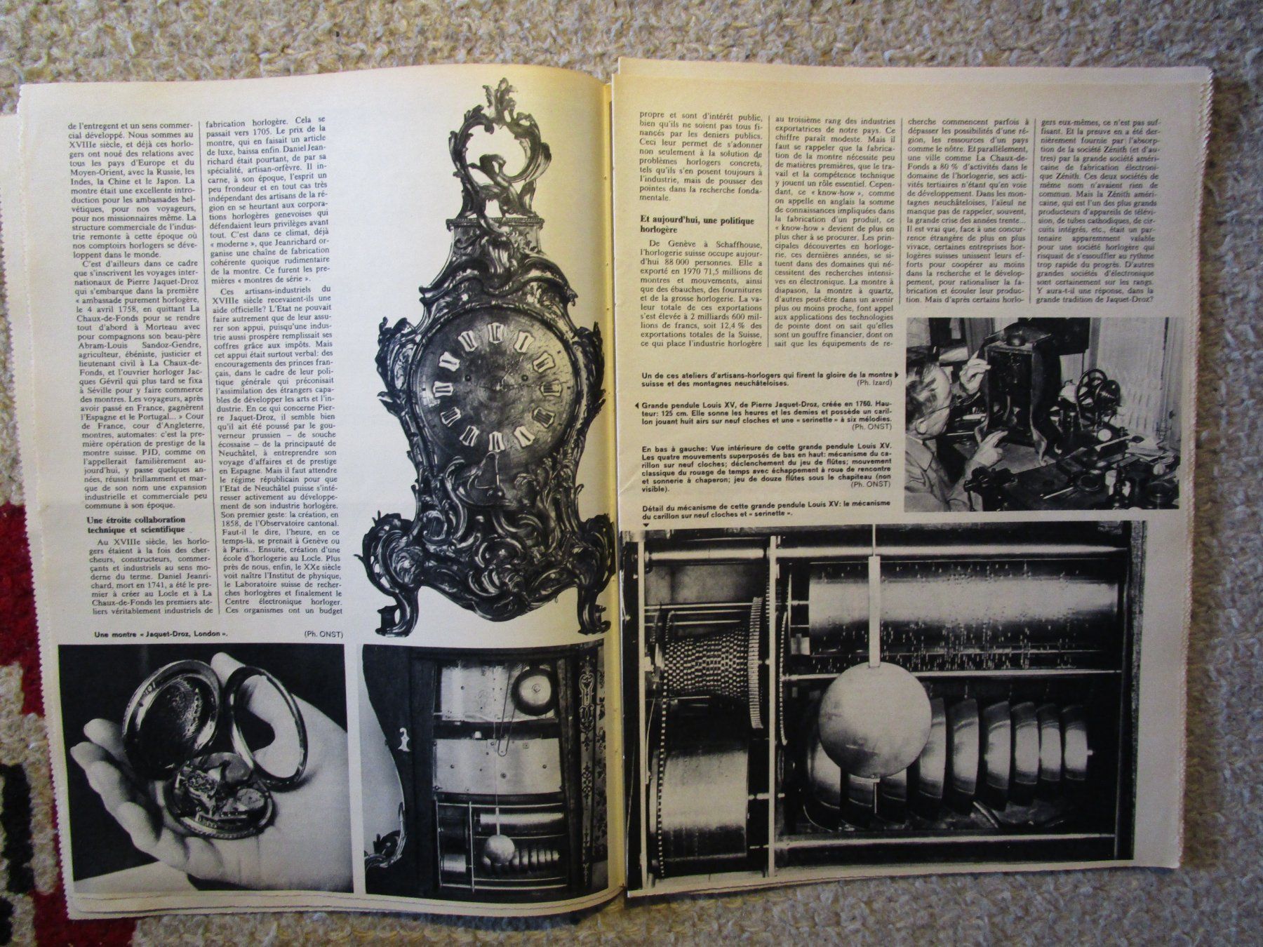 Riviste & Magazine: 1971 Année Jaquet-Droz – Usato da Matran venduto da madren 1