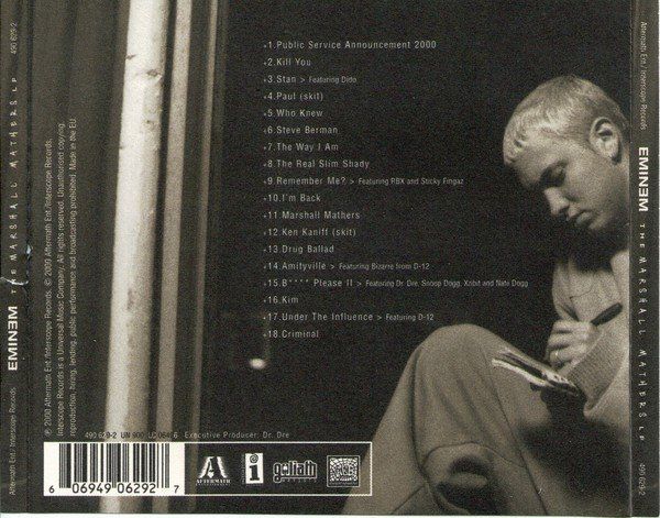 CD: CD Eminem - Marshall Mathers LP (2000) – Usato da Möriken AG venduto da mineralia 1
