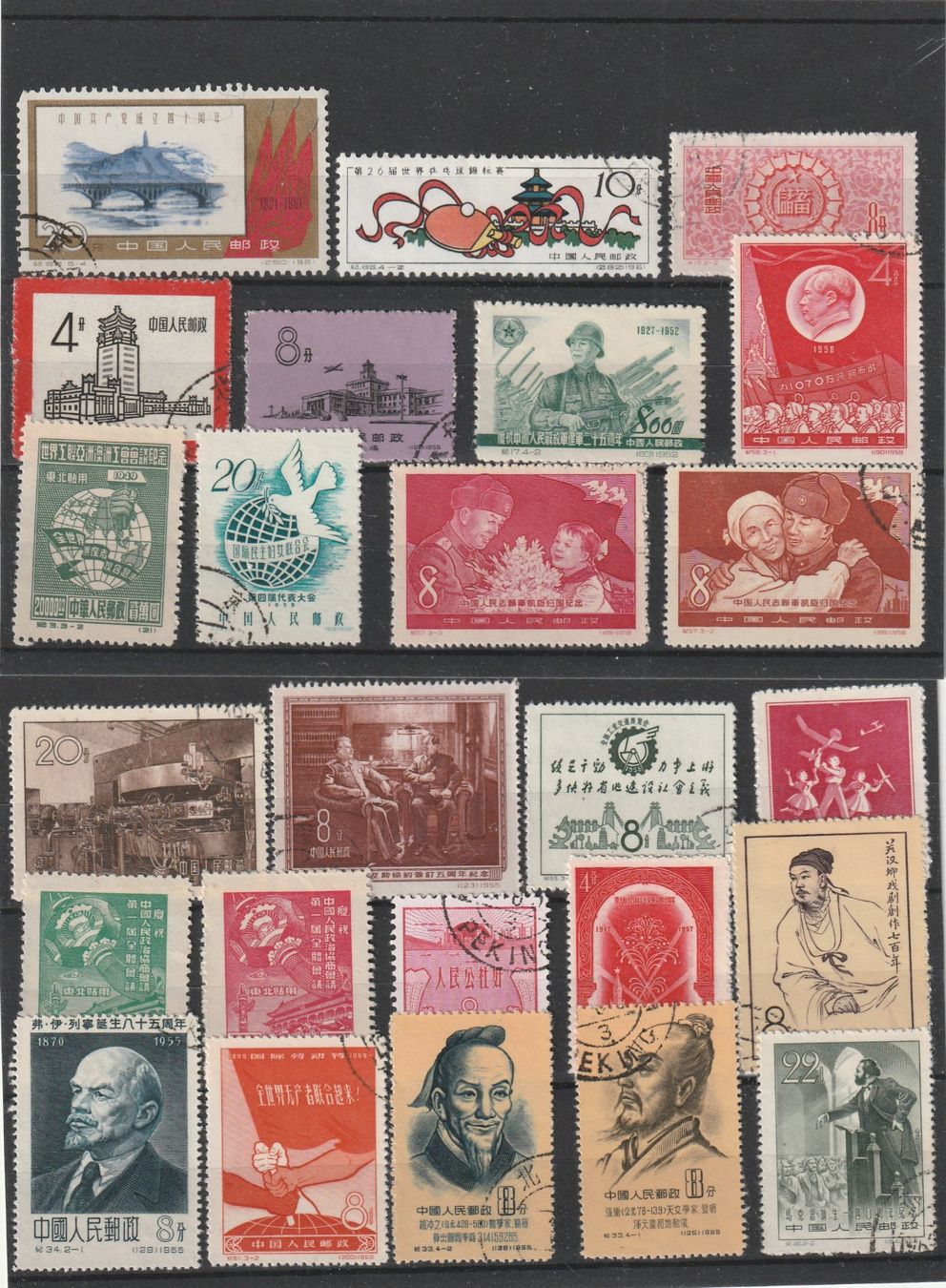 Tutti i francobolli: Lot China (50 Stück) – Usato da Rorschacherberg venduto da fratovi2