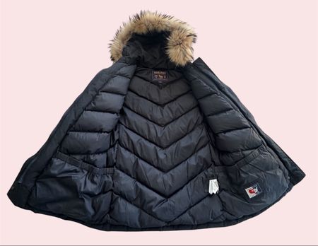Woolrich Damen Daunen-Winterjacke mit Pelzkragen, Gr. XL😍❄️