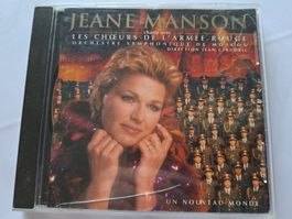 Cd Jeanne Manson et les choeurs de l'armée rouge