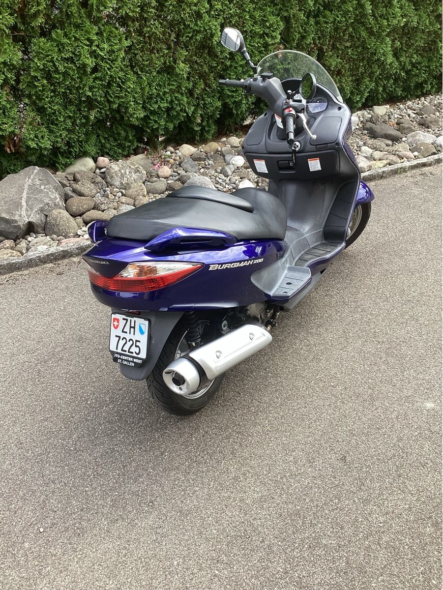 Scooters: TOP ROLLER!!!SUZUKI BURGMANN 200ccm!!! – Gebraucht aus aesch/neftenbach von KramerJapaner 2