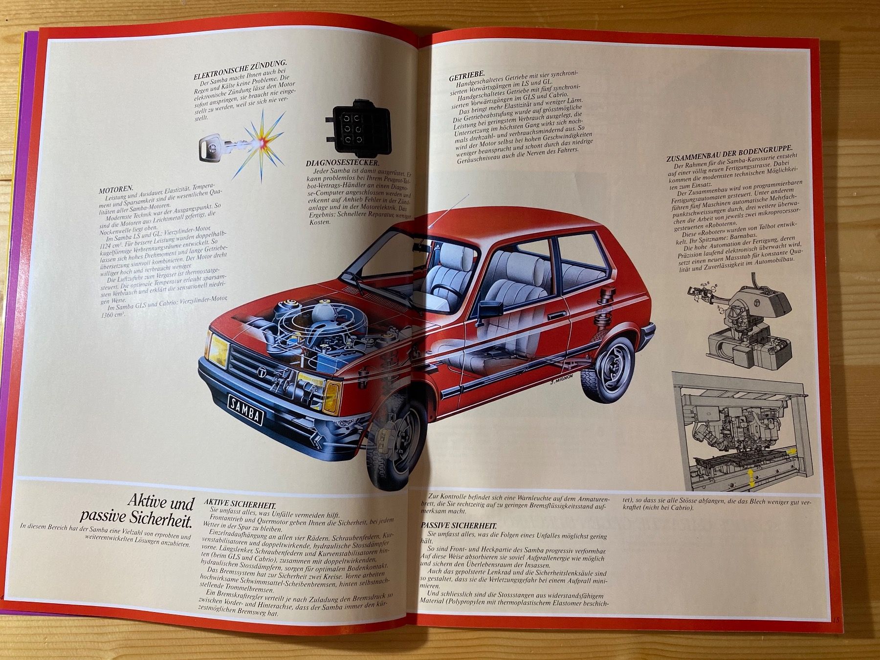 Talbot Dokumente: Talbot Samba Prospekt – Gebraucht aus Herisau von Fissore 3