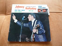 JOHNNY HALLYDAY AVEC LANGUETTE ENVOI EN SUISSE UNIQUEMENT !!