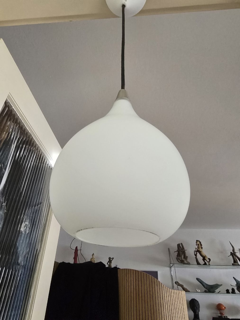 Lampen: süsse Opalglas Lampe in tropfenform – Gebraucht aus Biel/Bienne von alexriveros2 5