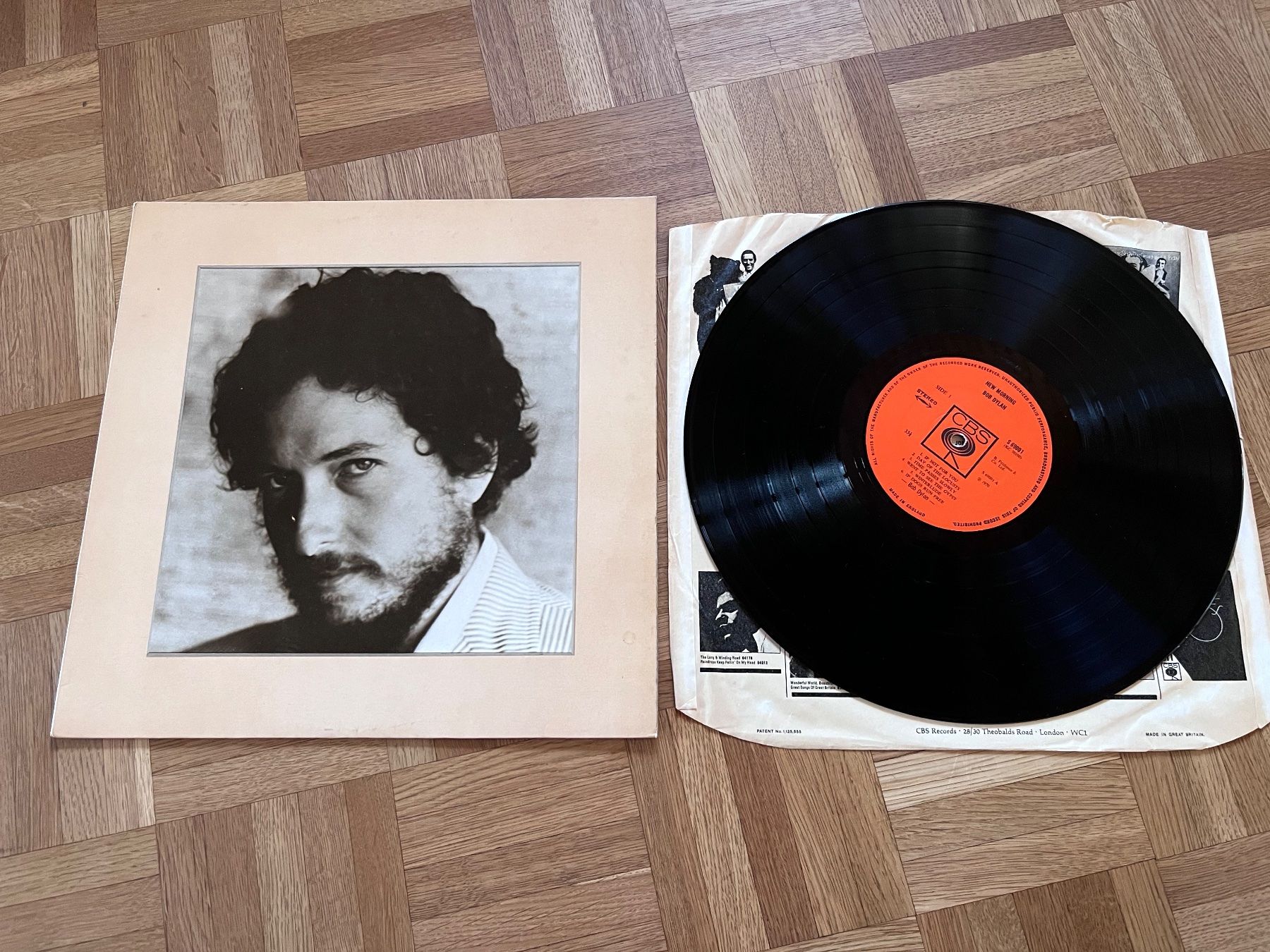 Vinyles: Bob Dylan - New Morning – D'occasion à Giebenach par Wurlitzer70