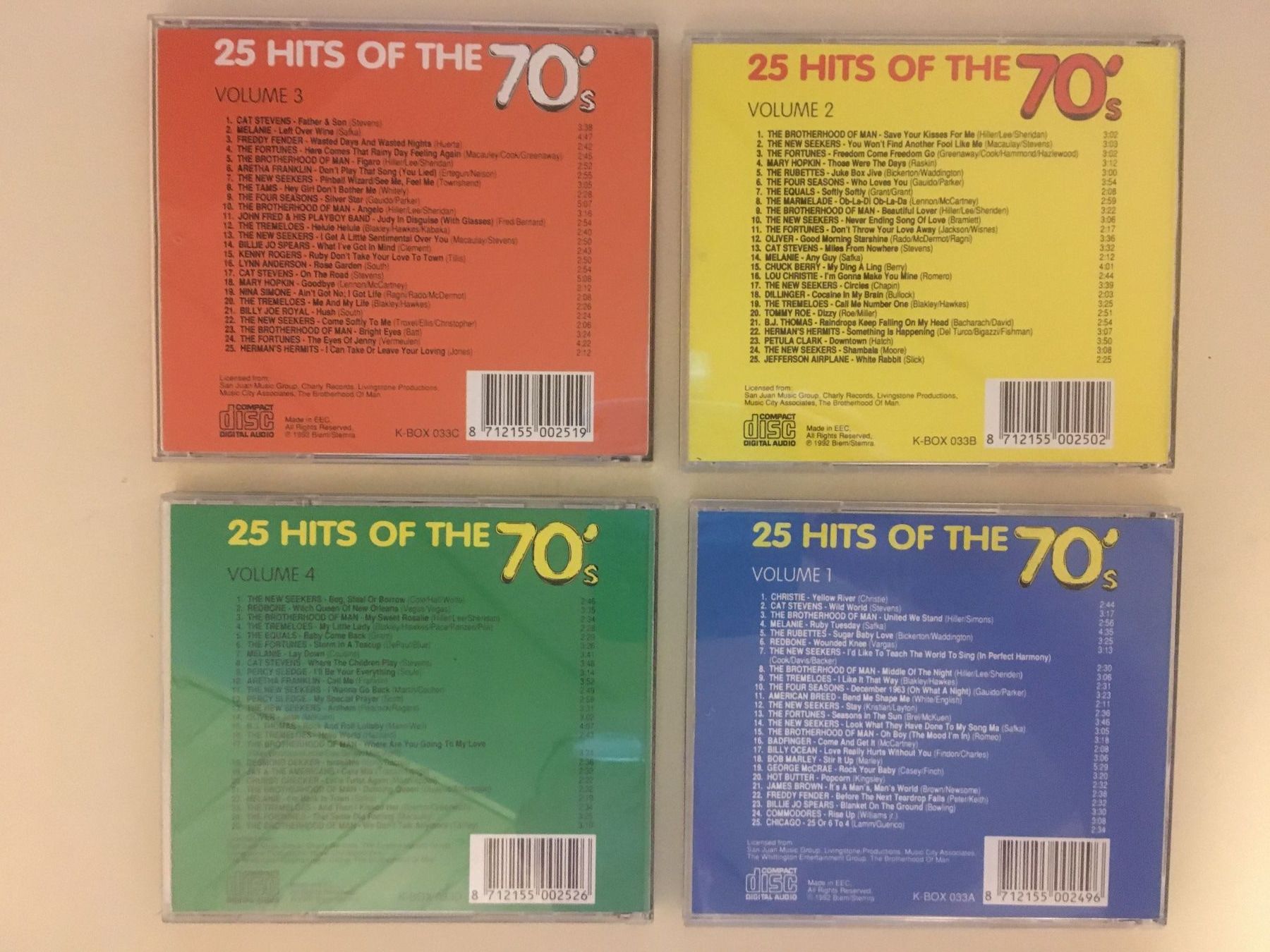 CD: 100 Hits der 70er Jahre 4 CD-Sammlung – Usato da Rüti ZH venduto da Ochello 1