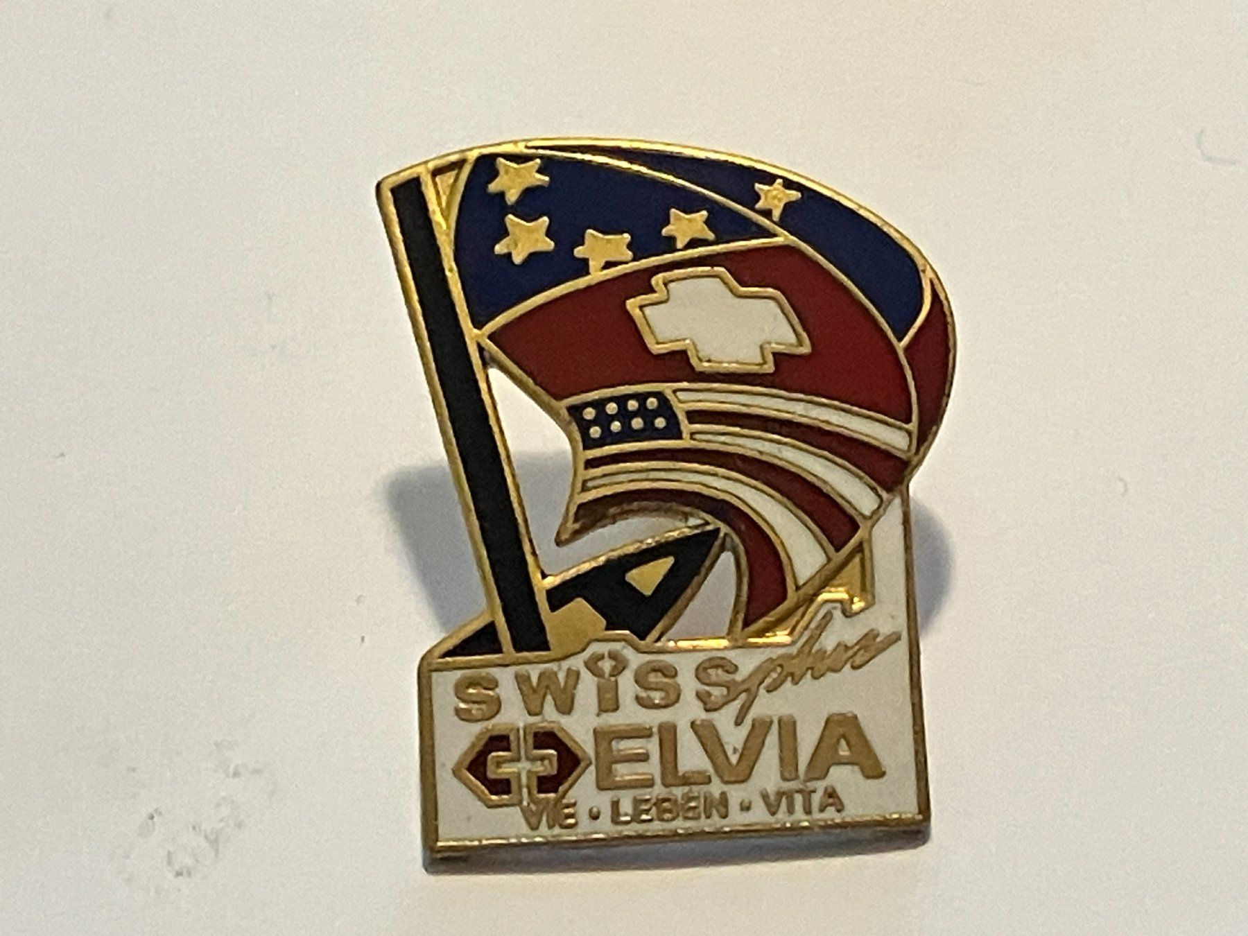 Placchette & Badge: 1 Pin Elvia Versicherungen – Usato da Basel venduto da djwwpp