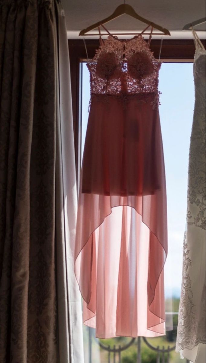 Vestiti: Festliches Kleid, Rosé farbig – Nuovo (secondo la descrizione) da Lachen SZ venduto da raoh 1
