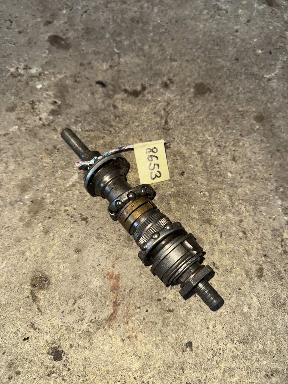 Puch Parti ricambio per ciclomotori: Puch/Sachs Mofa Rücktritt Achse – Difettoso da Fahrni b. Thun venduto da berger_tuning34
