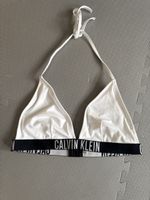 Calvin Klein Bikini Top Weiss Grösse XL Neu