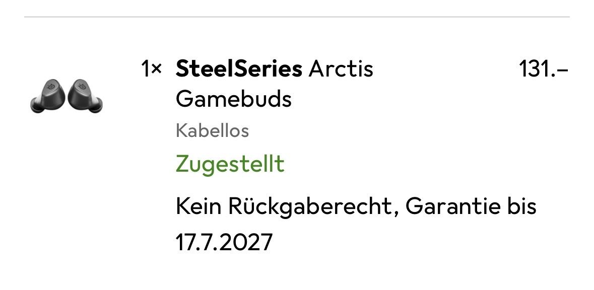 Steelseries Kopfhörer: SteelSeries Arctis Gamebuds Kopfhörer – Neu (gemäss Beschreibung) aus Schöftland von dardy1996 8
