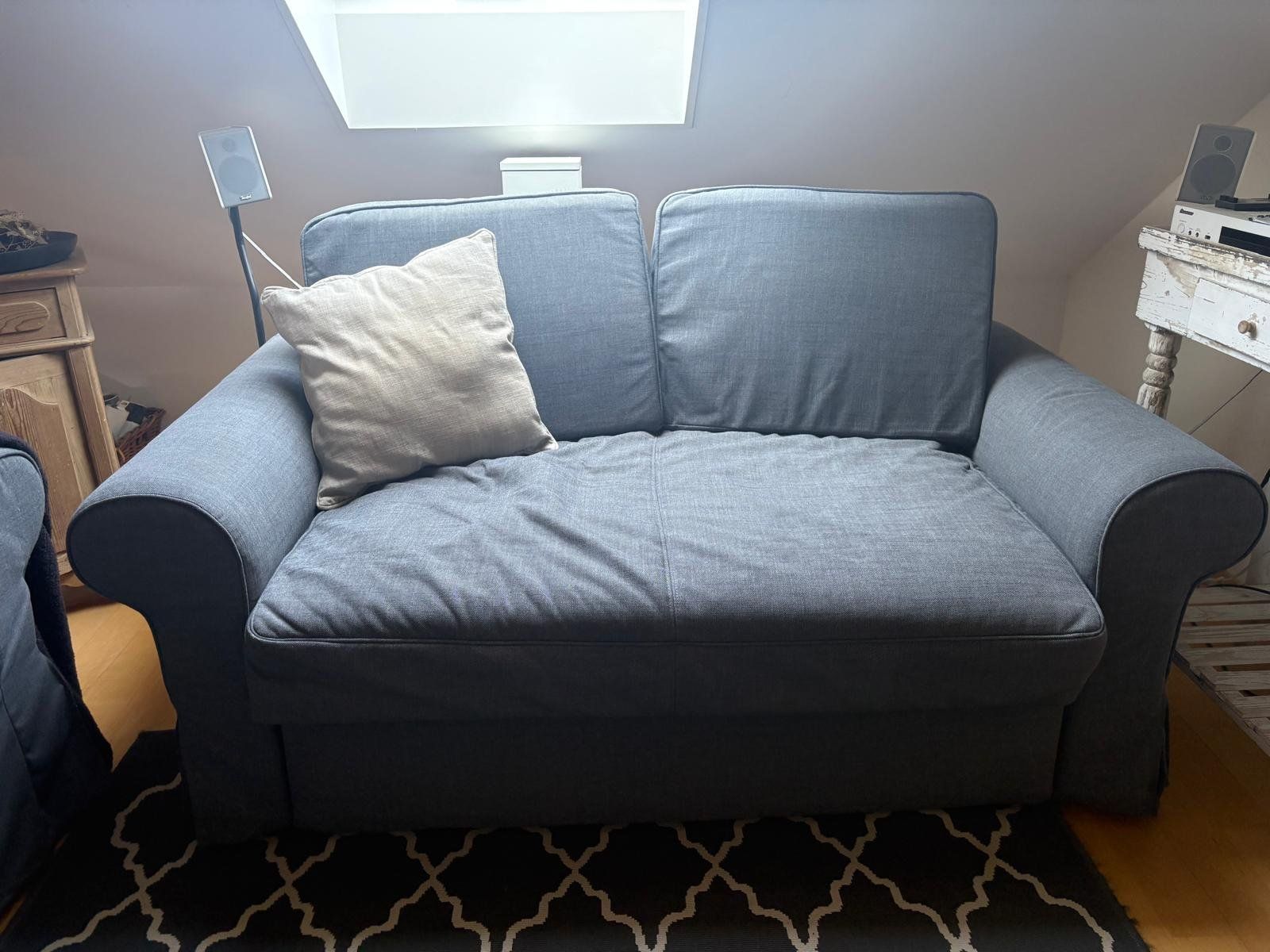 Ikea Divani: IKEA EKTORP Sofa-Set – 2er & 3er Sofa dunkelgrau – Usato da Urtenen-Schönbühl venduto da alisha_553 2