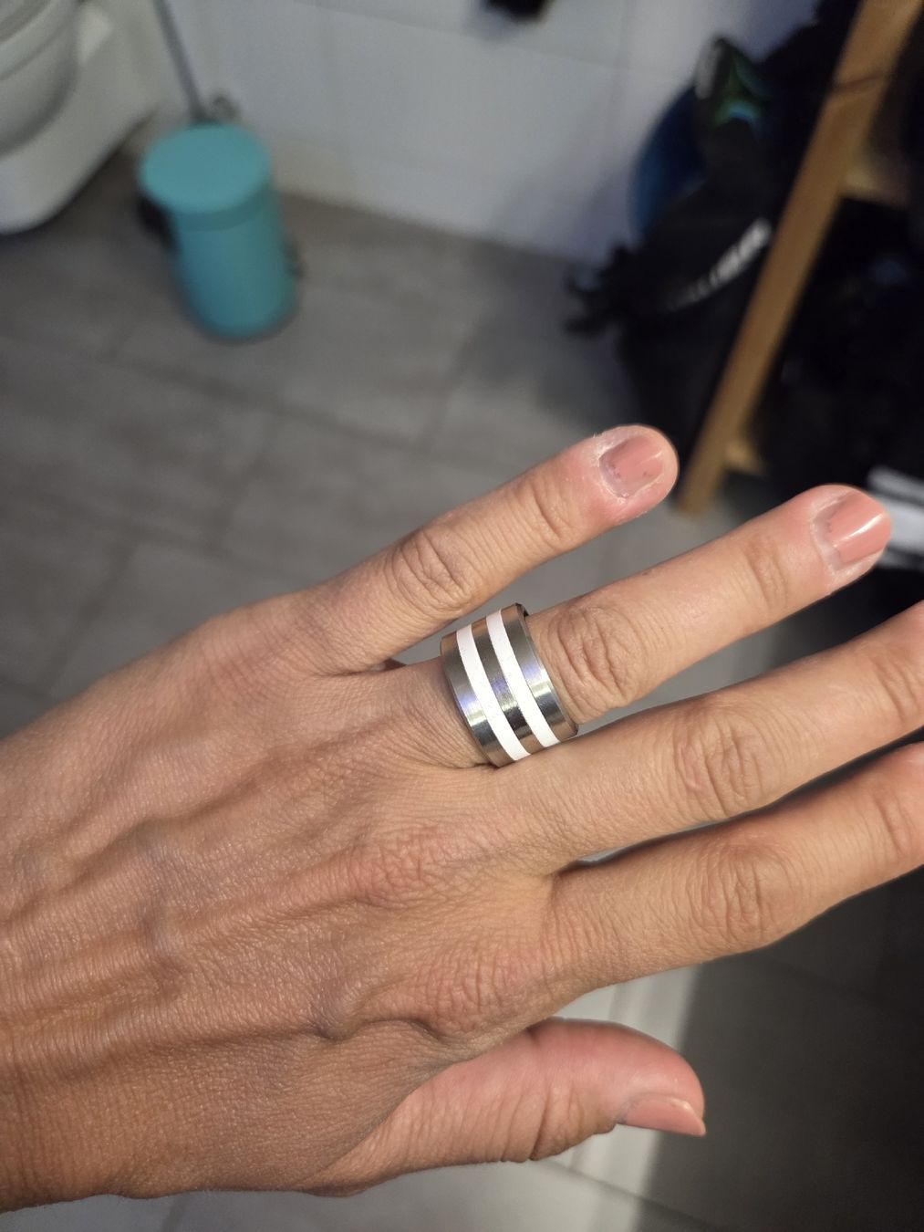 Mood Anelli: Bague Mood Swiss Made avec addon taille 54 – Nuovo (secondo la descrizione) da Malleray venduto da Lorusse2 1