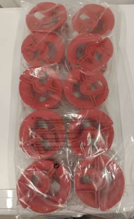Kabel: 50 Stück neue Kabelaufwicker. – Neu und originalverpackt aus Buchs SG von sem_vd5r 2