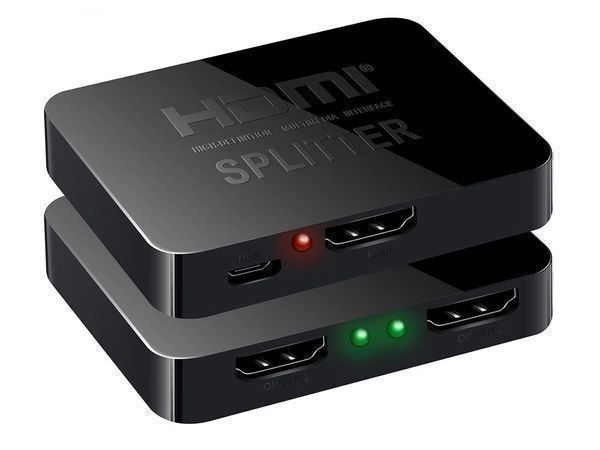 Adattatori: MINI HDMI SPLITTER 1080P - USB POWERED - ADAPTER HDCP - HDTV – Nuovo e nell'imballaggio originale da Kriens venduto da swissgadget