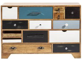Seltene KARE Design Kommode «Babalou» mit 14 Schubladen