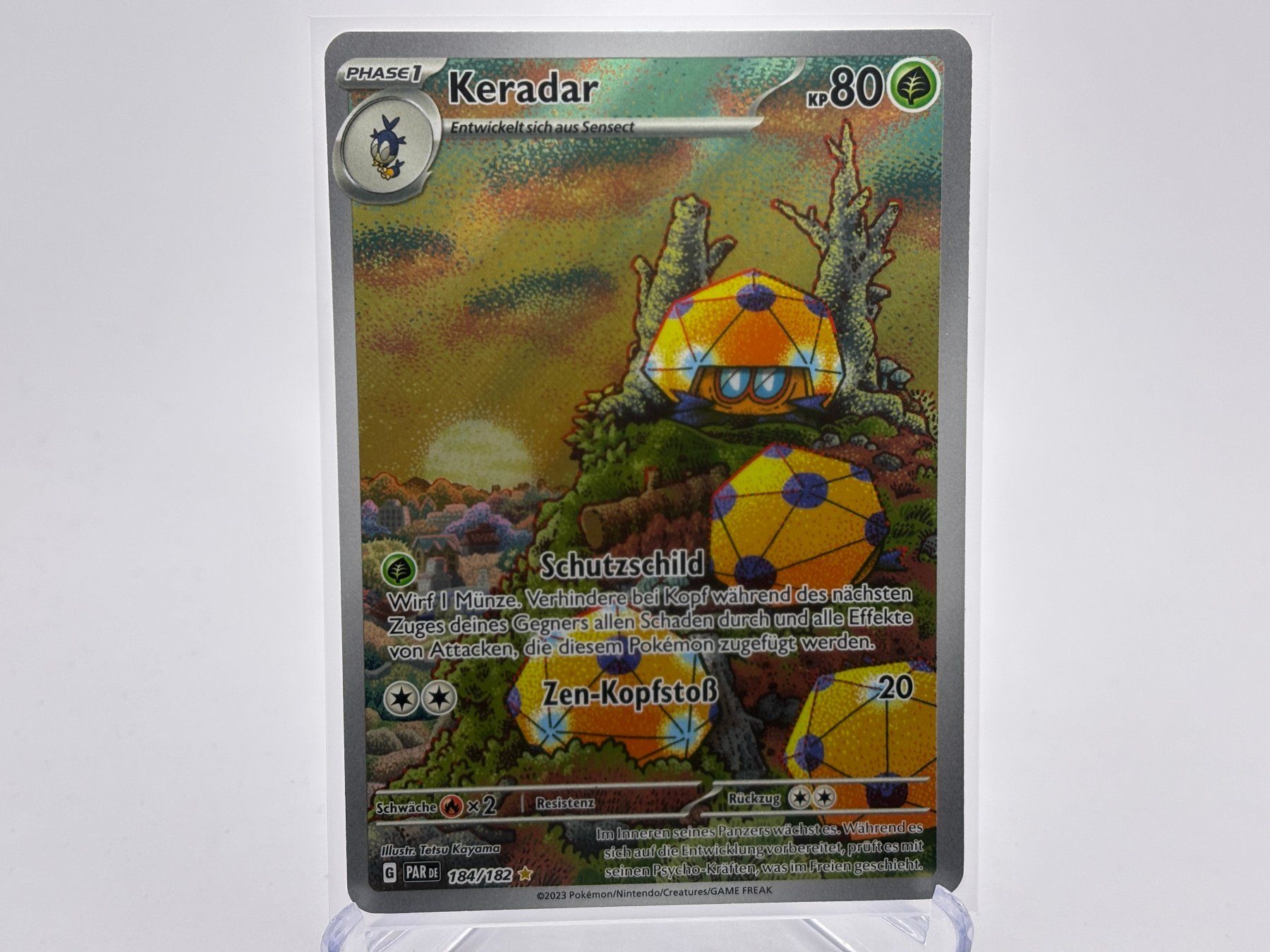Pokémon Carte collezionabili: Paradoxrift - Keradar  (PAR 184) - DE – Nuovo (secondo la descrizione) da Allschwil venduto da Bullach
