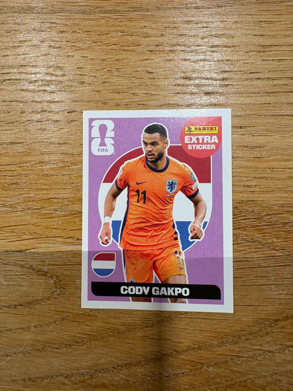 Panini Carte collezionabili: Cody Gakpo Fifa Panini extra Sticker NORMAL – Nuovo (secondo la descrizione) da Ettingen venduto da Pmurip