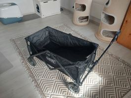Klappbarer Bollerwagen E-Move schwarz guter Zustand