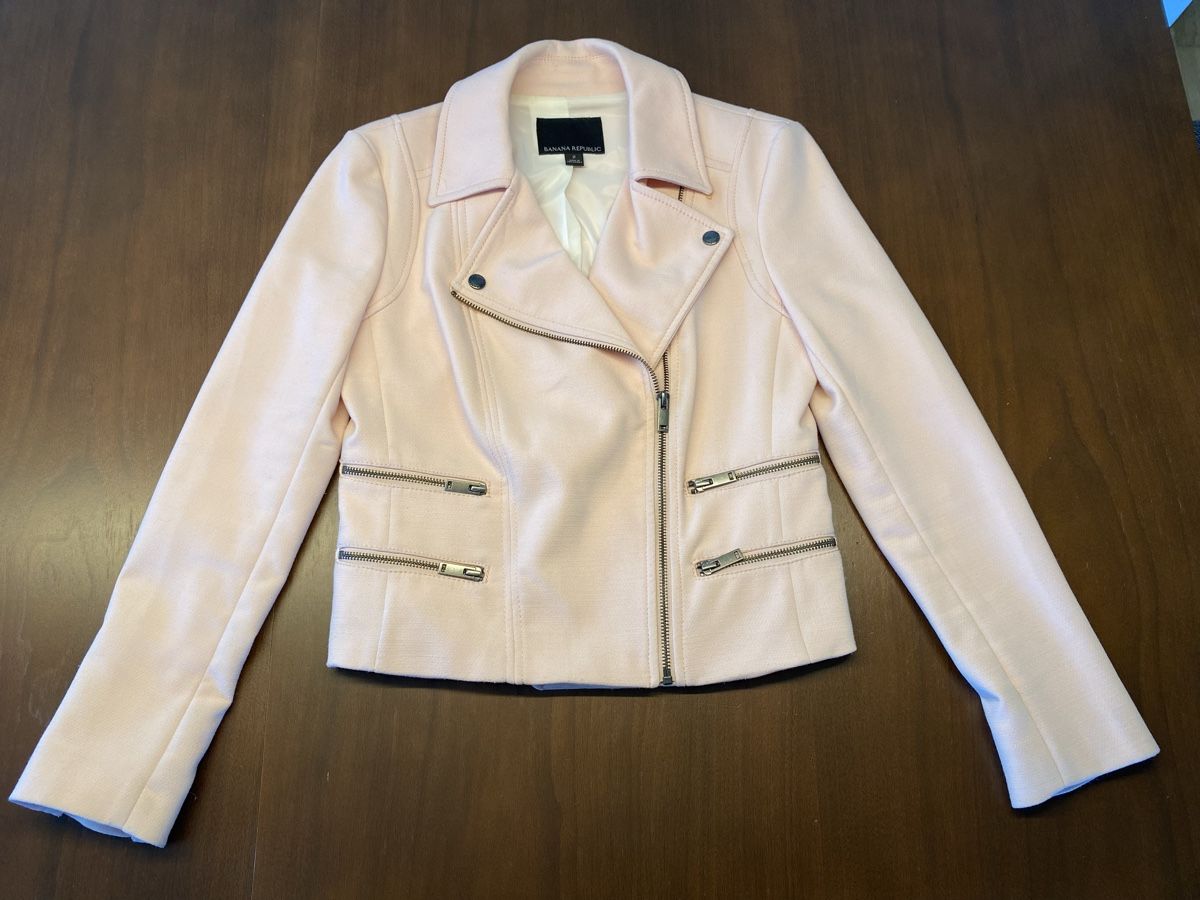 Banana Republic Giacche: Banana Republic Jacket, hellrosa, Gr. 2 – Usato da Zumikon venduto da leskel