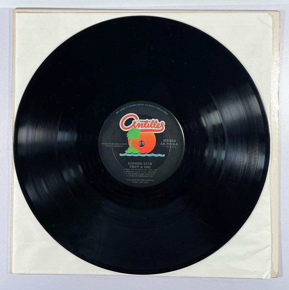 Schallplatten: LP: FRIPP & ENO - Evening Star (1982) – Neu (gemäss Beschreibung) aus Frenkendorf von Yard-Sale-2000 2