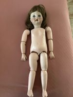 Antique Doll Porcelain Head Articulated Body Parts Old