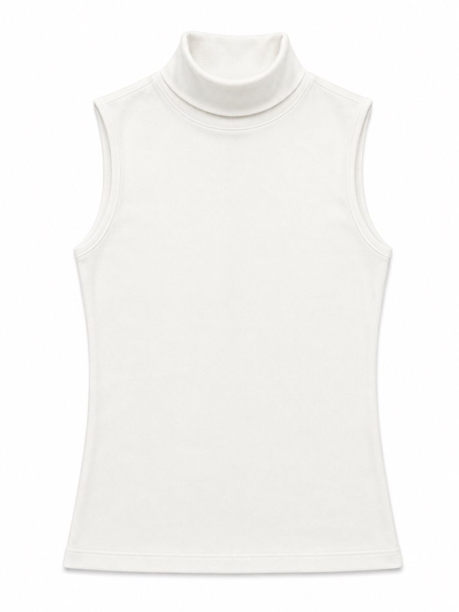 Stradivarius Top: Ärmelloses Stradivarius Top mit Rollkragen M – Usato da Rümlang venduto da svent