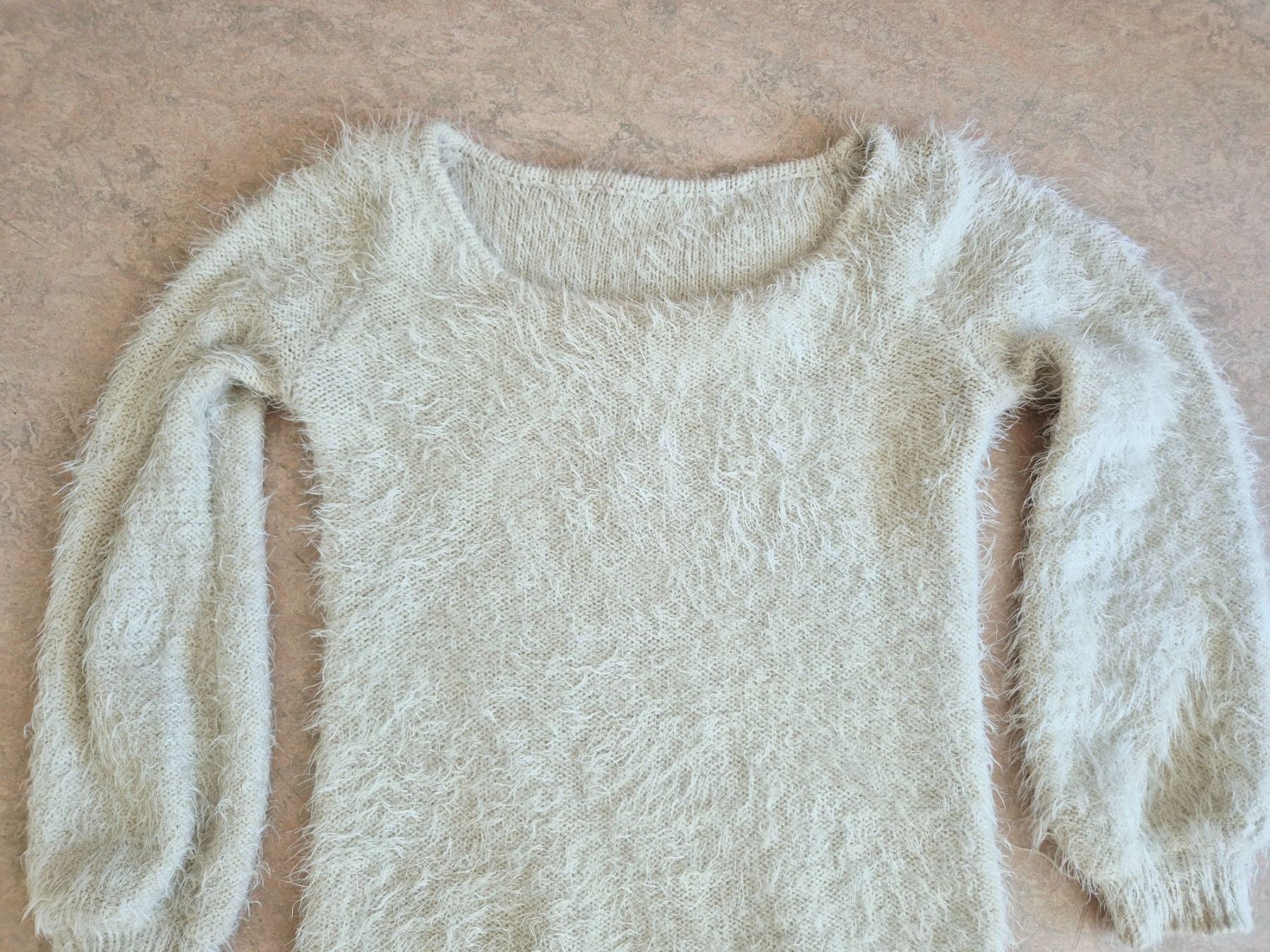 Pulls & Sweat-shirts: PULLOVER PULLI BEIGE S 36 FLAUSCHIG,  TOP ZU JEANS HOSE – D'occasion à Elsau par the-colorful-side 8