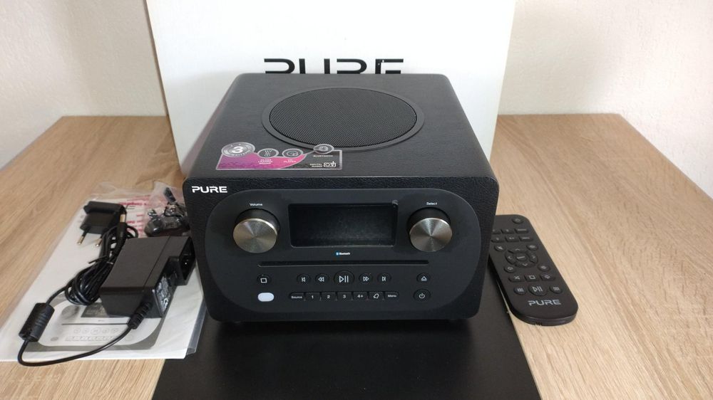 Pure Evoke CD4 KompaktCDPlayer/DAB+ Radio, Black Kaufen auf Ricardo