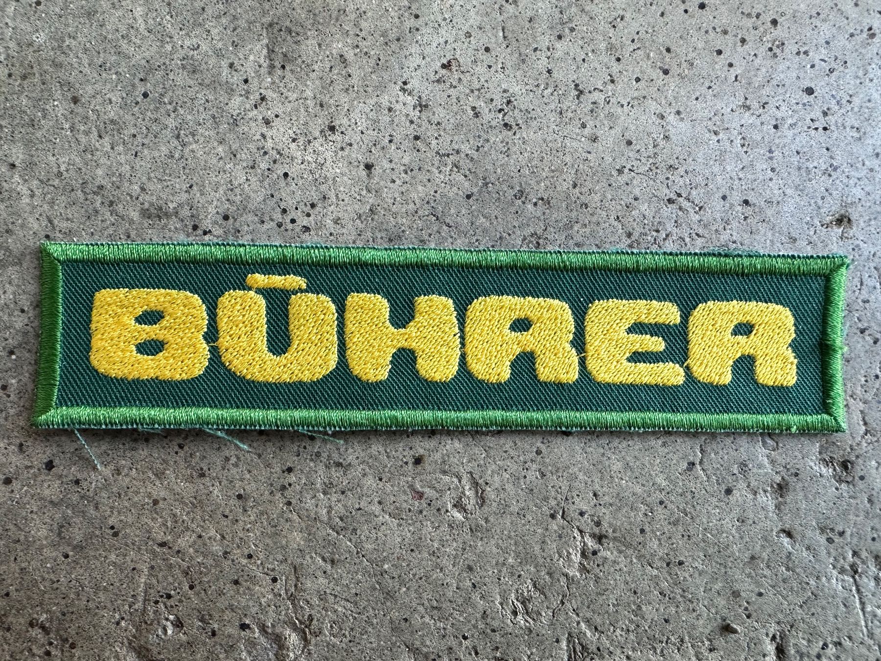 Patches: Bührer Traktor Diesel Schlepper Aufnäher Patch – Neu (gemäss Beschreibung) aus Reinach AG von rares75