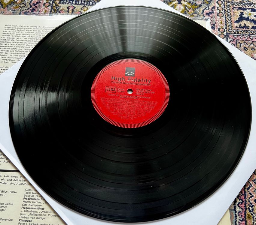 Die dhfi Schallplatte Eine Einführung In Die HiFi-Stereo LP (Gebraucht ...