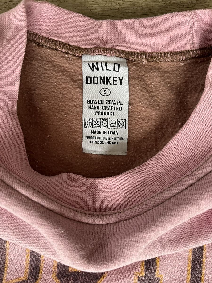 Maglioni & Felpe: Wild Donkey Baumwolle Pullover – Usato da Kerns venduto da osco01 3