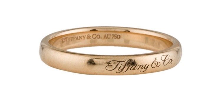 Tiffany & Co. Ringe: Tiffany & Co Wedding Band 18K Ring – Gebraucht aus Kilchberg ZH von ann_8pwh