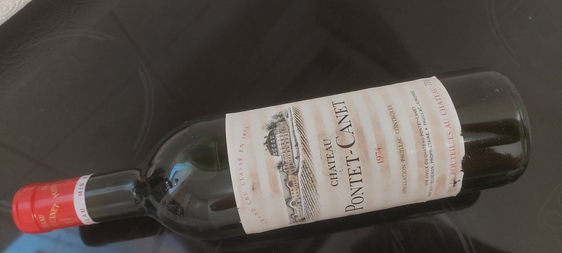 Vino: Chateau Pontet-Canet 1974 – Nuovo (secondo la descrizione) da Grenchen venduto da poggione 8