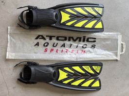 Atomic Aquatics SplitFin Tauchflossen M-L mit Originalbeutel